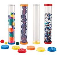 Los mejores  - Learning Resources- Primaria Tubos sensoriales de Primary Science- Set de 4- Color (LER2445)